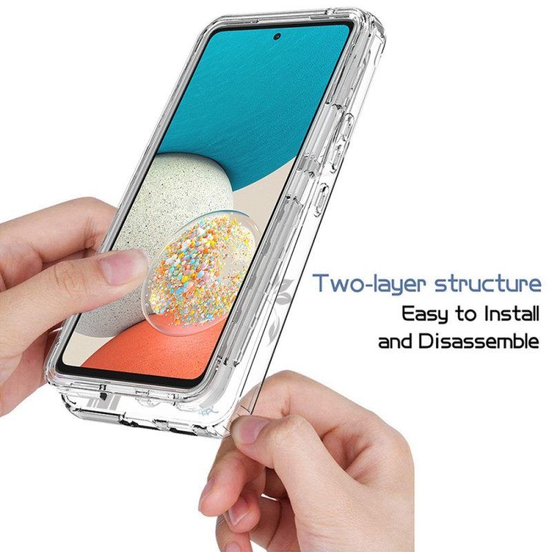 Handyhülle Für Samsung Galaxy A53 5G Nahtlose Schmetterlinge