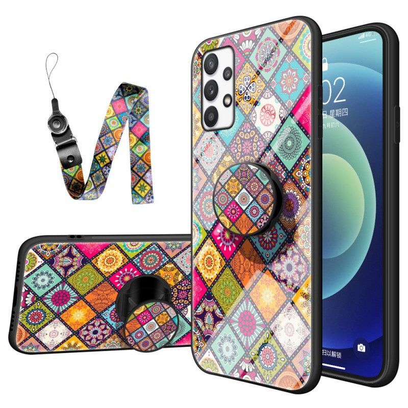 Handyhülle Für Samsung Galaxy A53 5G Patchwork-magnethalter