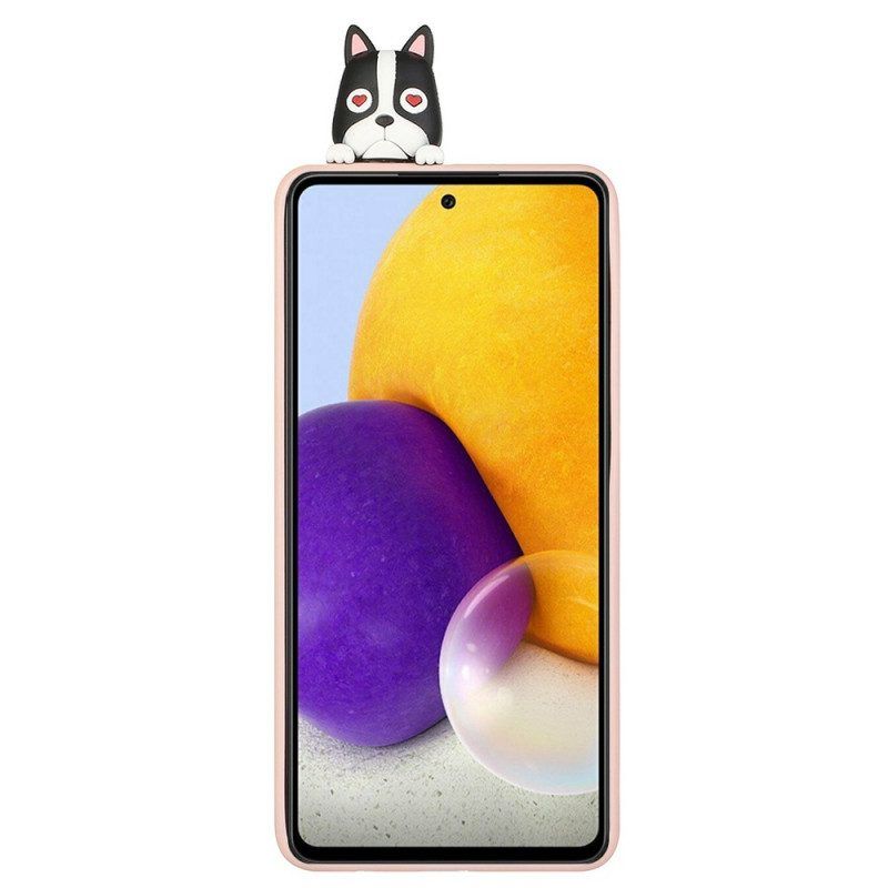 Hülle Für Samsung Galaxy A53 5G 3d-hund