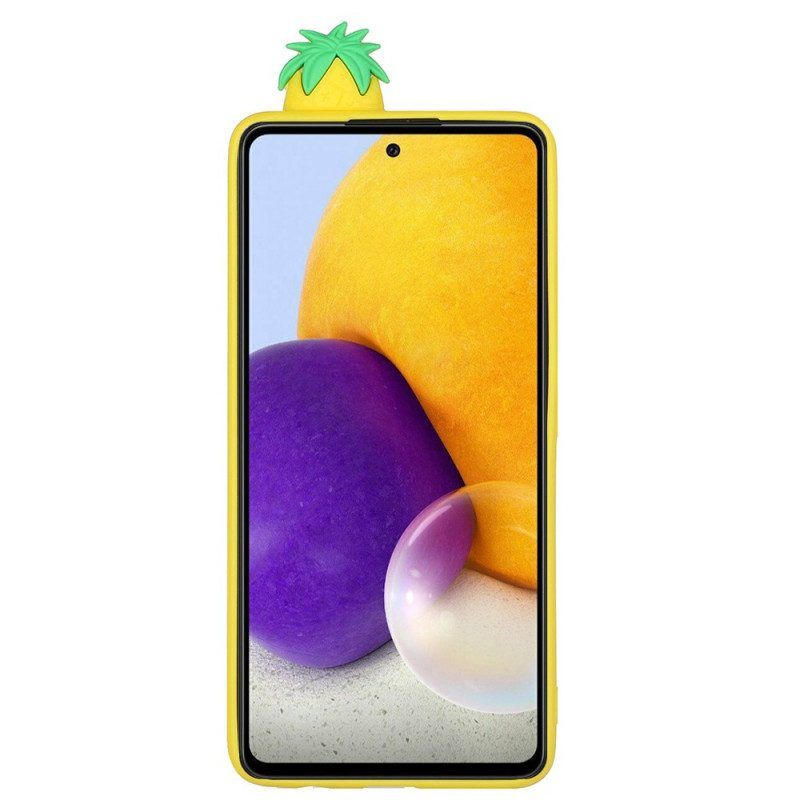 Hülle Für Samsung Galaxy A53 5G Ananas-3d-brille