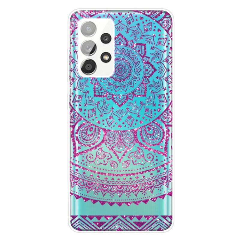 Hülle Für Samsung Galaxy A53 5G Glitzer-mandala