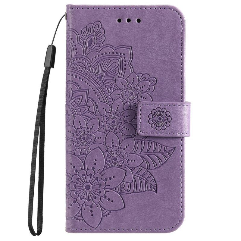 Lederhüllen Für Samsung Galaxy A53 5G Blumen-mandala