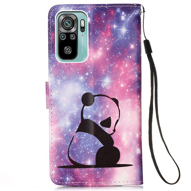 Lederhüllen Für Samsung Galaxy A53 5G Panda-galaxie