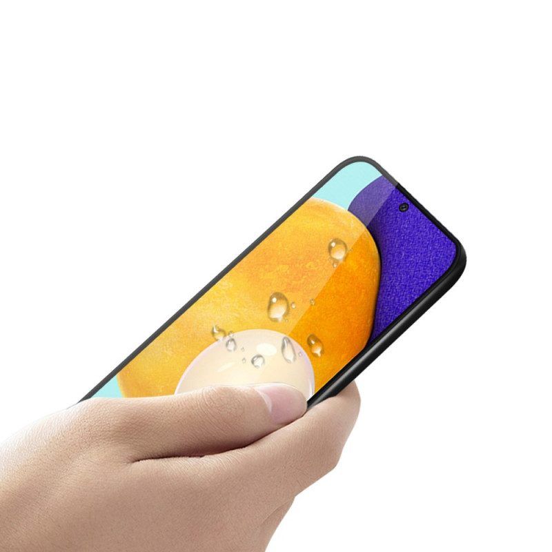 Schwarzer Outline-Schutz Aus Gehärtetem Glas Für Samsung Galaxy A53 5G Pinwuyo