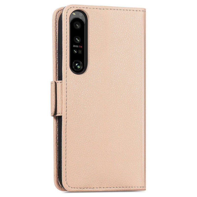 Flip Case Für Sony Xperia 1 IV Dekorative Blumen