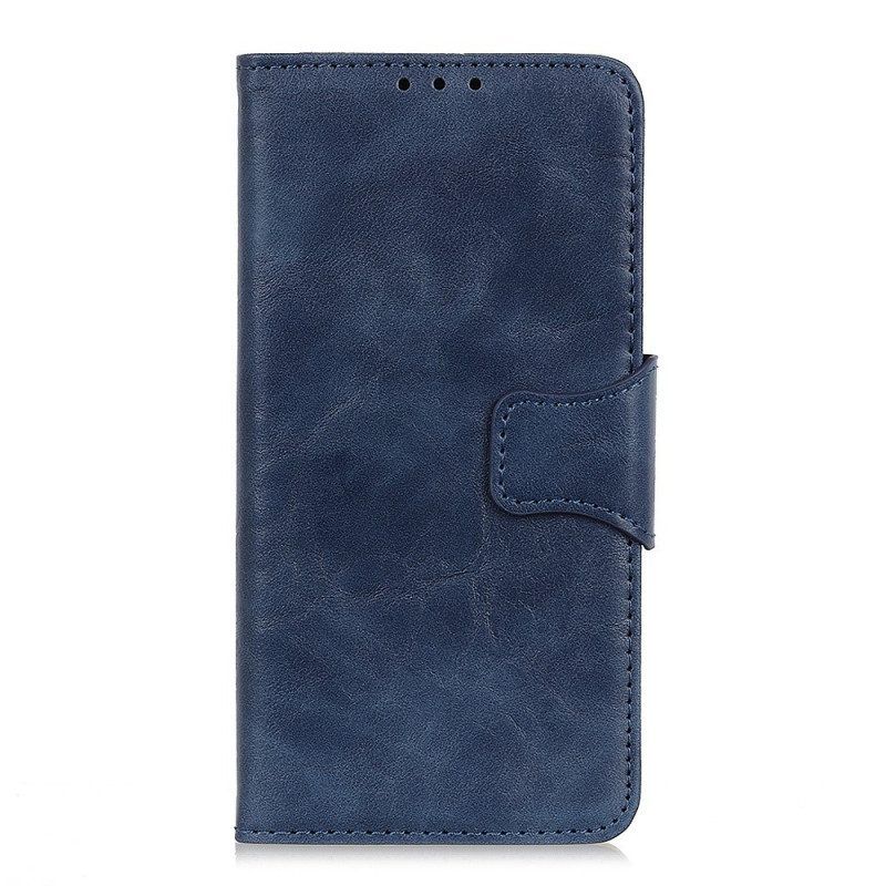 Flip Case Für Sony Xperia 1 IV Vintage-verschluss Aus Spaltleder