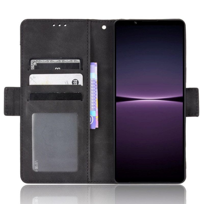 Lederhüllen Für Sony Xperia 1 IV Multi-card Premier Class