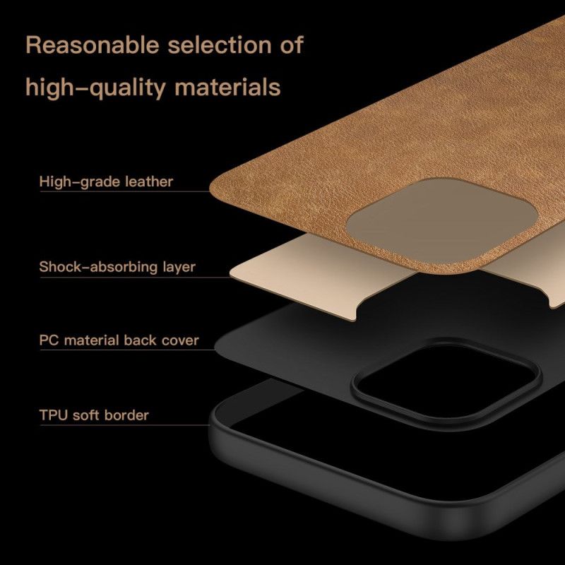 Hülle Realme C61 Lederoptik