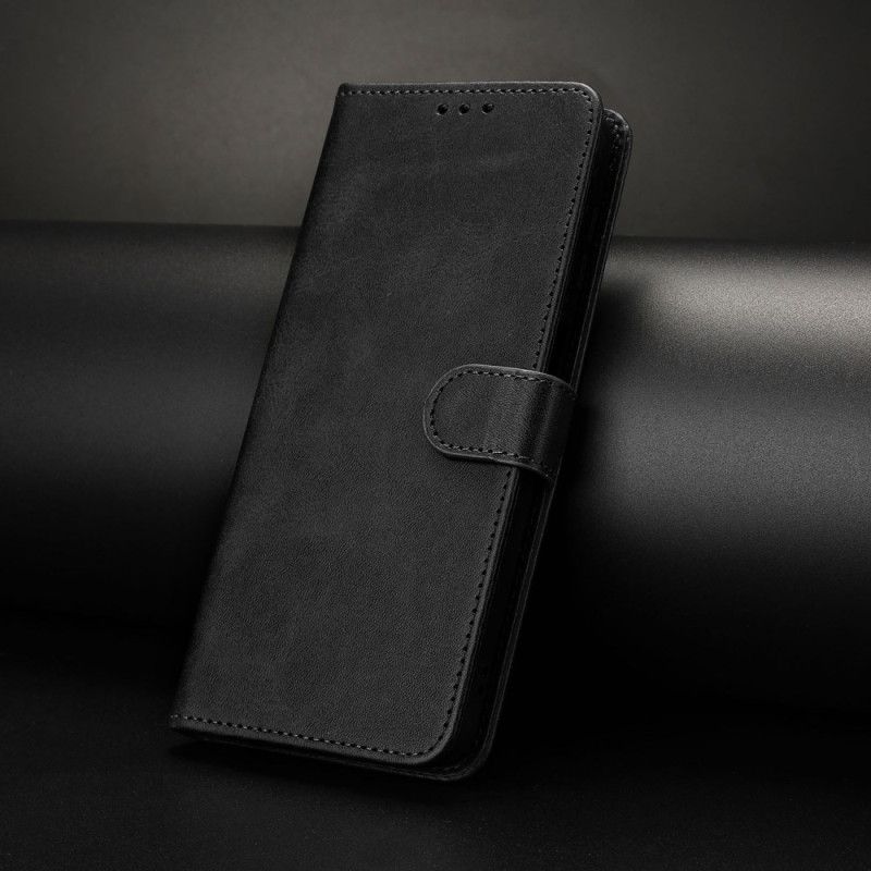 Lederhüllen Für Realme C61 Mattes Finish Mit Trageriemen