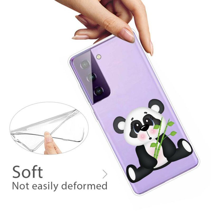 Hülle Für Samsung Galaxy S21 Fe Trauriger Panda