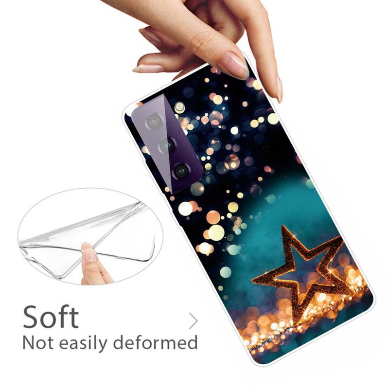 Hülle Samsung Galaxy S21 Fe Flexibler Stern