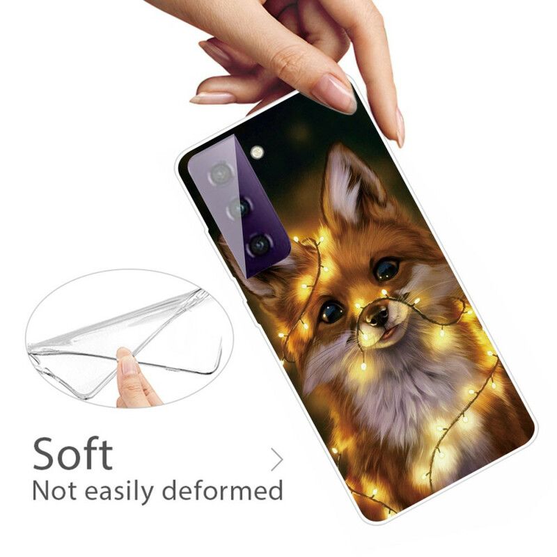 Hülle Samsung Galaxy S21 Fe Flexibler Wolf