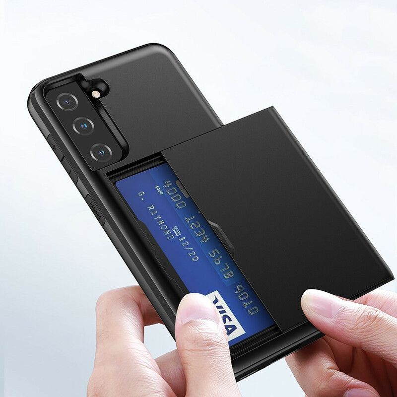 Hülle Samsung Galaxy S21 Fe Handyhülle Kartenhalter Mit Reißverschluss