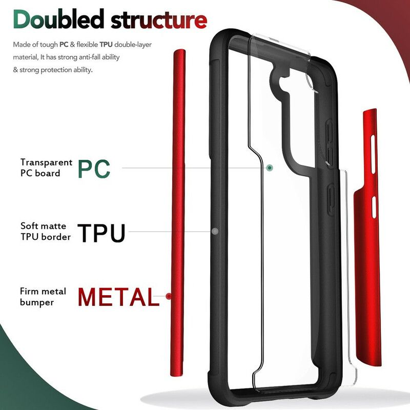 Hülle Samsung Galaxy S21 Fe Premium Metalleffekt