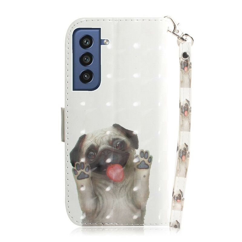 Lederhüllen Für Samsung Galaxy S21 Fe Love My Dog Tanga