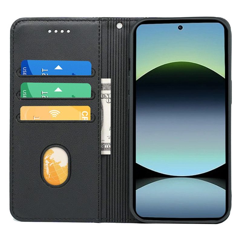 Flip Case Für Xiaomi Redmi Note 14s Paspelierung Mit Riemen