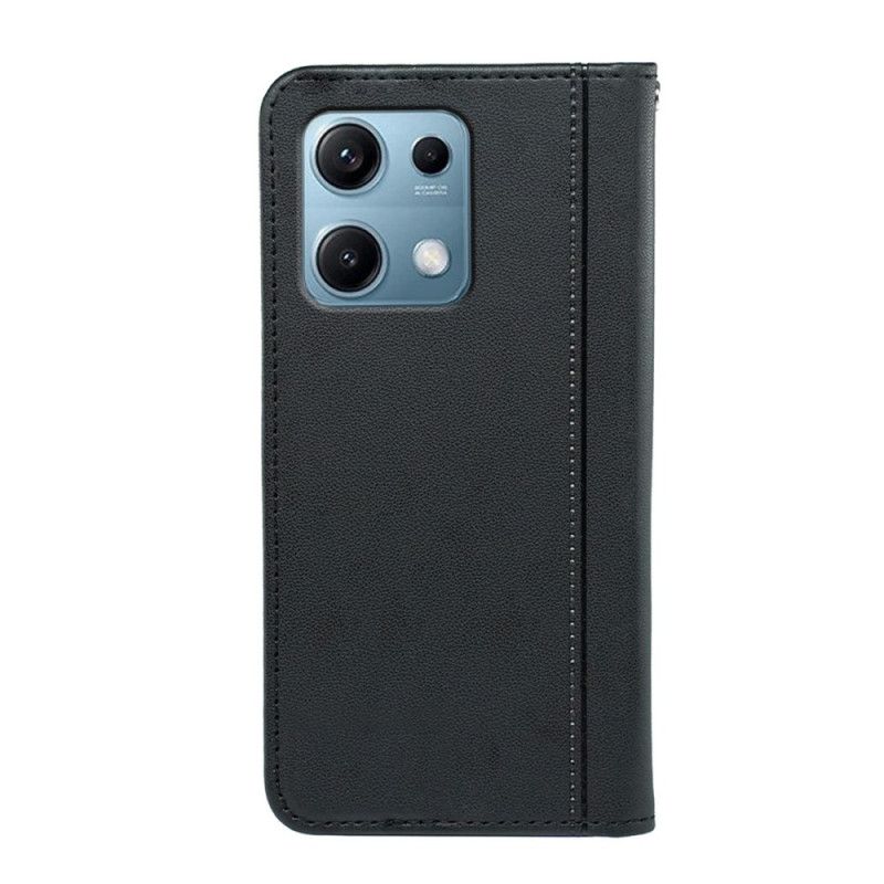 Flip Case Für Xiaomi Redmi Note 14s Paspelierung Mit Riemen