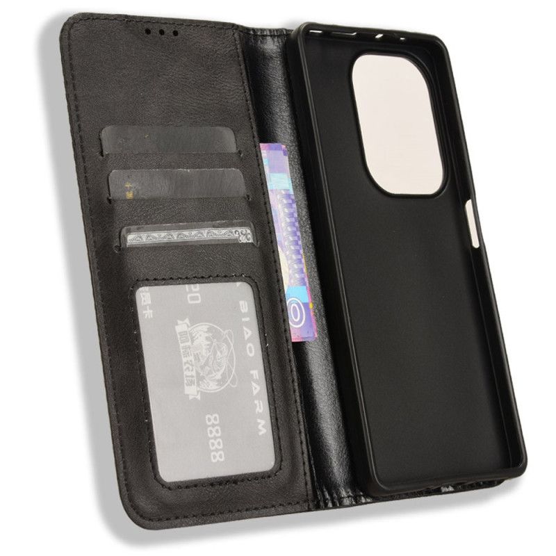 Flip Case Für Xiaomi Redmi Note 14s Vintage-stil