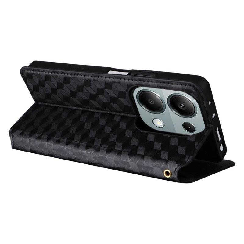 Flip Case Xiaomi Redmi Note 14s Rautenmuster