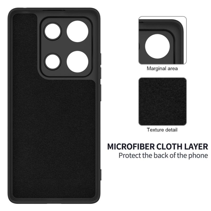 Hülle Für Xiaomi Redmi Note 14s Armband Aus Flüssigsilikon