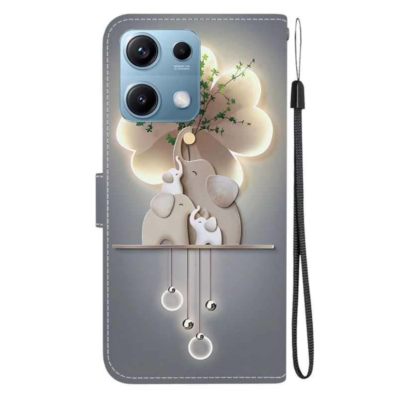 Lederhüllen Für Xiaomi Redmi Note 14s Elefanten