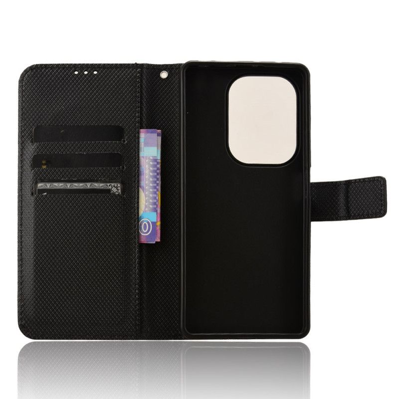 Lederhüllen Xiaomi Redmi Note 14s Handyhülle Strukturiertes Kunstleder