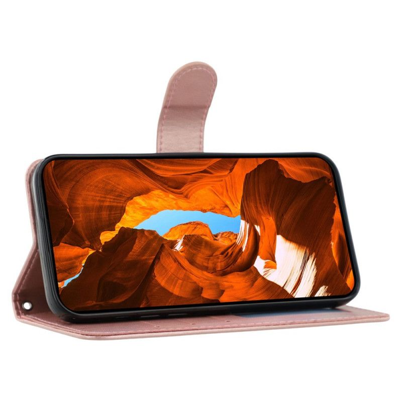 Lederhüllen Xiaomi Redmi Note 14s Monochromes Leder Effekt