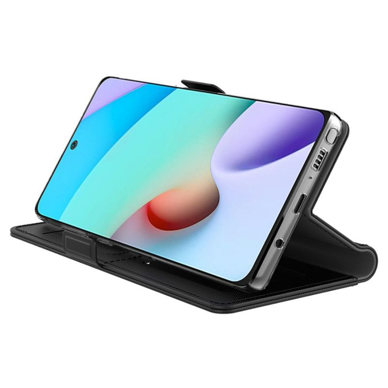 Lederhüllen Xiaomi Redmi Note 14s Spiegel Und Abnehmbarer Kartenhalter