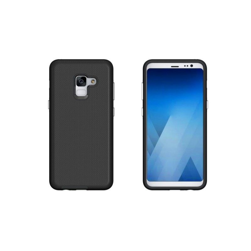 Hülle Samsung Galaxy A8 Lila Premium-Rüstung