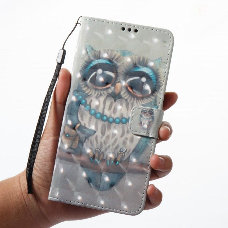 Lederhüllen Samsung Galaxy A8 Miss Owl 3D