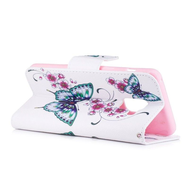 Lederhüllen Samsung Galaxy A8 Wundervolle Schmetterlinge