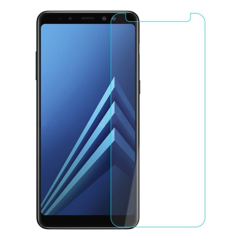 Schutz Aus Gehärtetem Glas Für Den Samsung Galaxy A8 Bildschirm