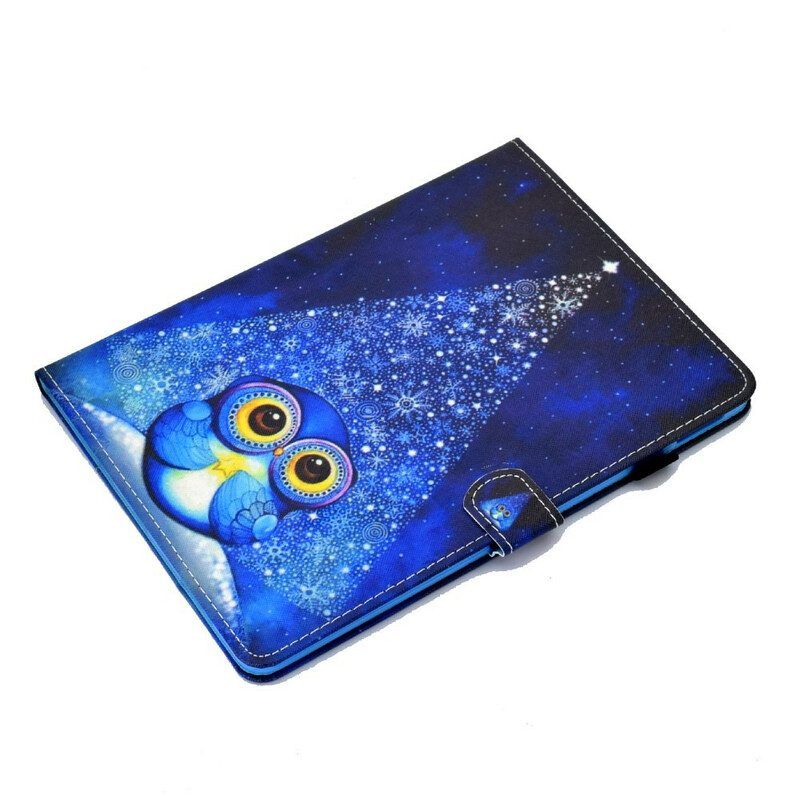 Flip Case Für iPad Pro 11" (2022) Blaue Eule
