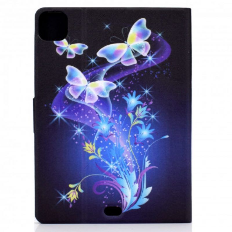 Flip Case Für iPad Pro 11" (2022) Magische Schmetterlinge