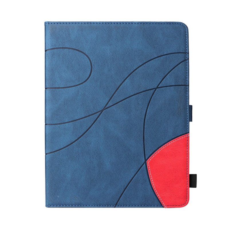 Flip Case Für iPad Pro 11" (2022) Zweifarbiges Design