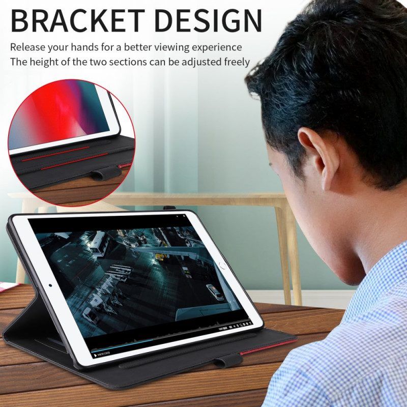 Flip Case Für iPad Pro 11" (2022) Zweifarbiges Design