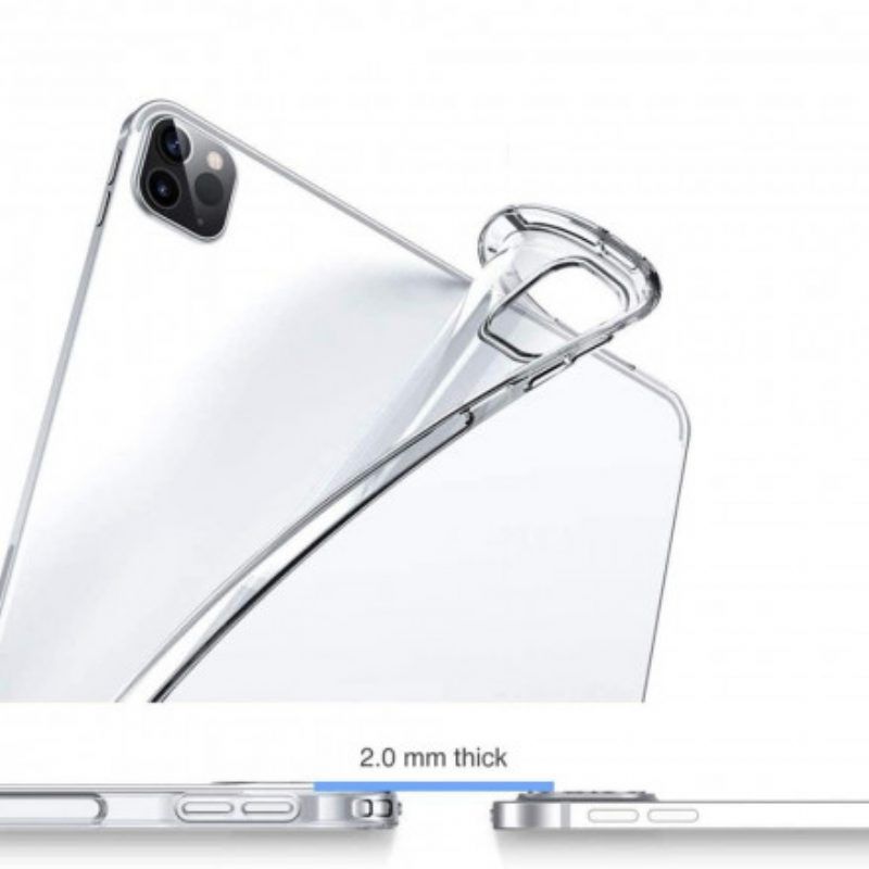 Handyhülle Für iPad Pro 11" (2022) Klare. Silikonverstärkte Ecken