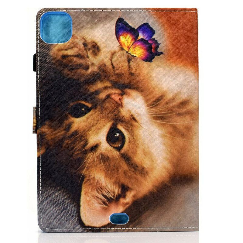 Lederhüllen Für iPad Pro 11" (2022) Mein Kätzchen Und Mein Schmetterling
