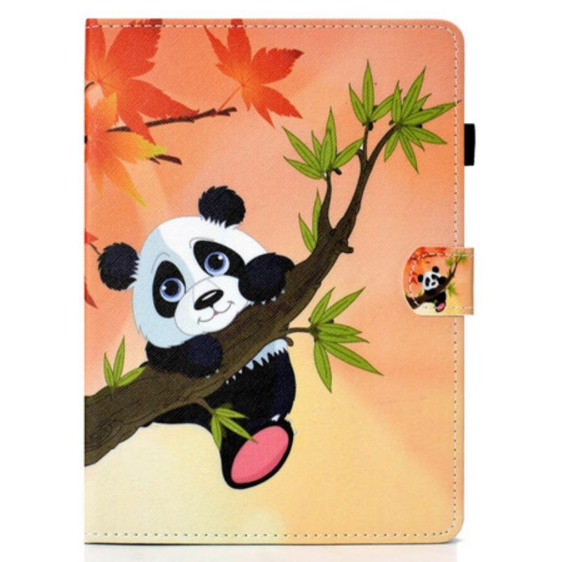 Lederhüllen Für iPad Pro 11" (2022) Süßer Panda