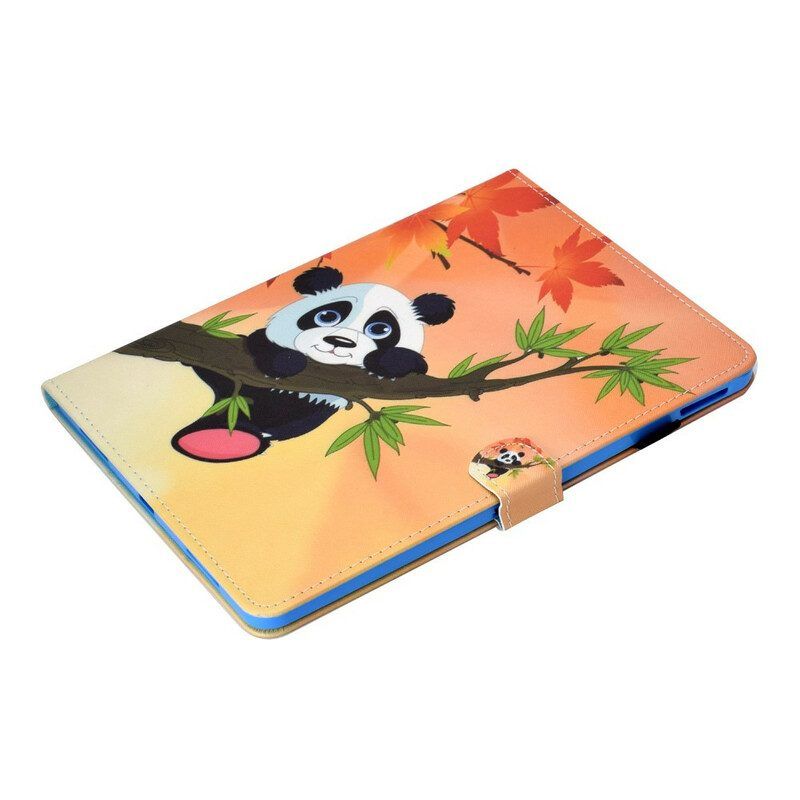 Lederhüllen Für iPad Pro 11" (2022) Süßer Panda