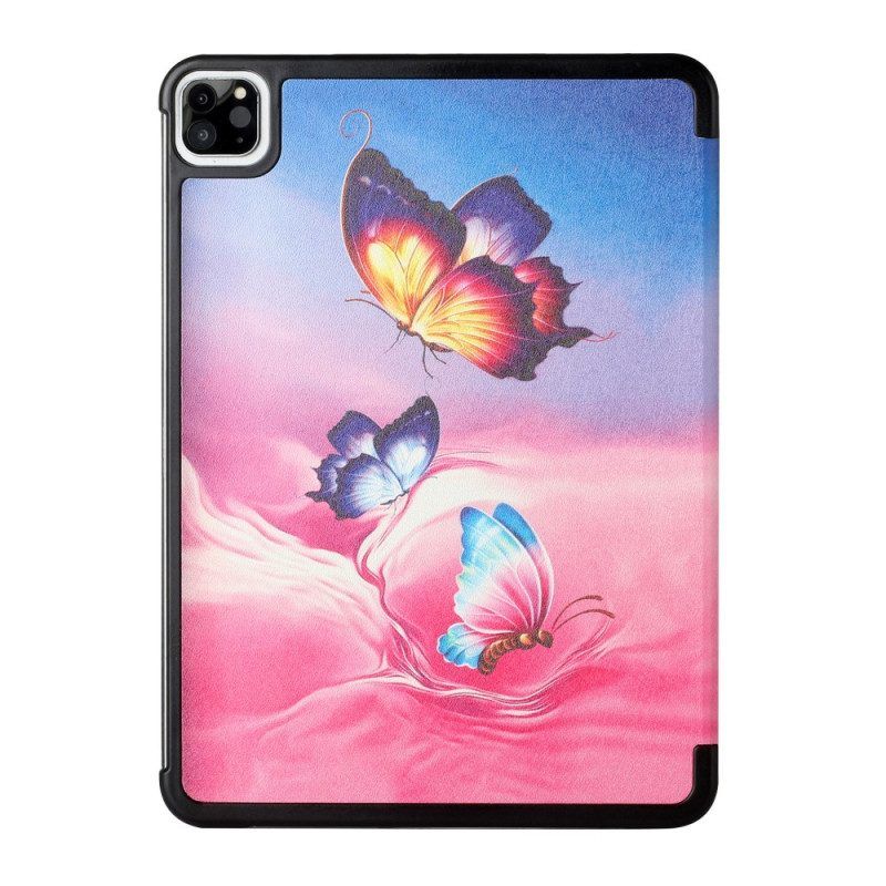 Schutzhülle Für iPad Pro 11" (2022) Schmetterlinge