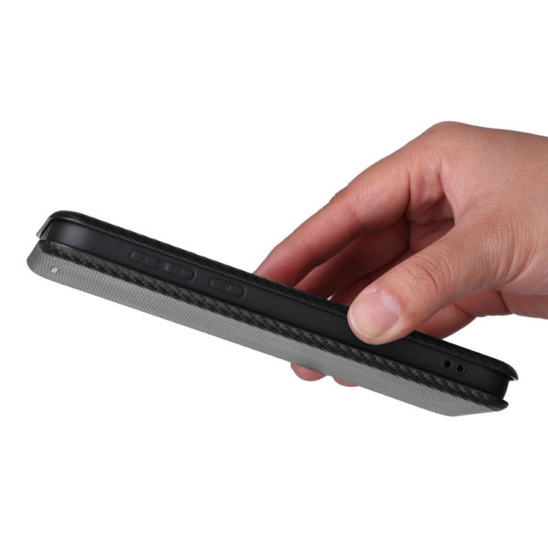 Flip Case Oppo Find X8 Handyhülle Carbonfaser