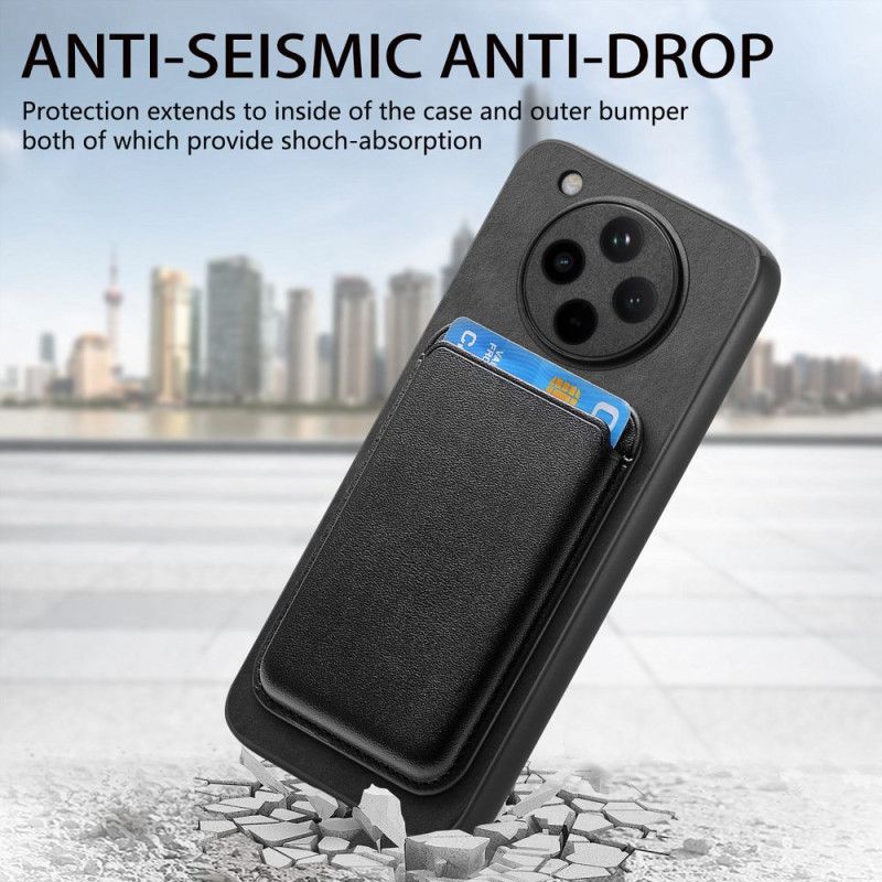 Hülle Für Oppo Find X8 Abnehmbarer Magnetischer Kartenhalter