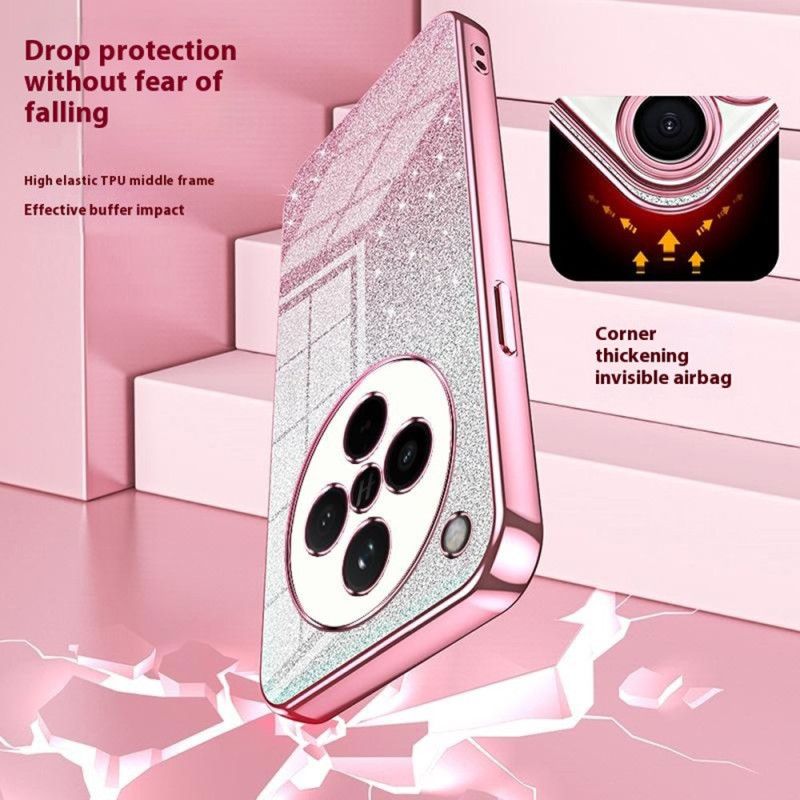 Hülle Oppo Find X8 Glitzernder Farbverlauf