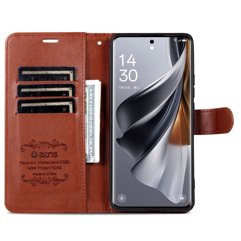 Lederhüllen Oppo Find X8 Handyhülle Lederoptik Azns