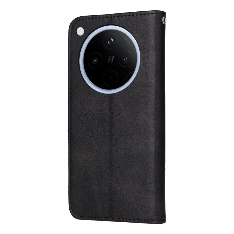 Lederhüllen Oppo Find X8 Handyhülle Riemen Aus Kunstleder