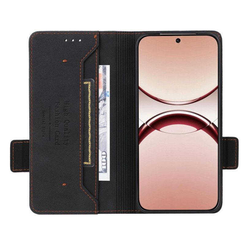 Lederhüllen Oppo Find X8 Handyhülle Vintage-wildlederoptik