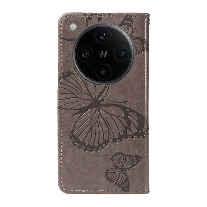 Lederhüllen Oppo Find X8 Riesenschmetterlinge