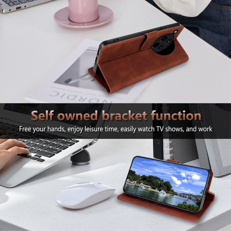 Lederhüllen Oppo Find X8 Schlichtes Kunstleder