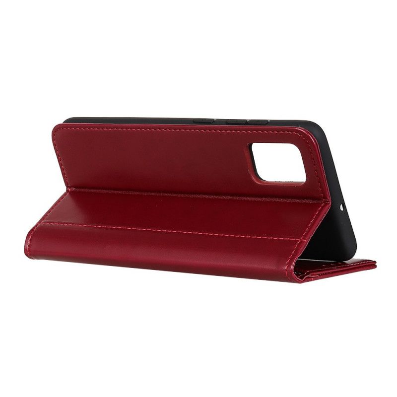 Flip Case Samsung Galaxy A51 5G Gespaltenes Leder